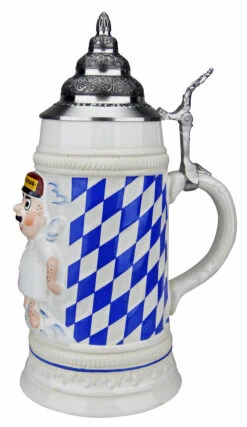 Aloisius The Bavarian Angel German Beer Stein -Luxury Cup Store Aloisius the Bavarian Angel Beer Stein K006 RS SM 64180.1516816659