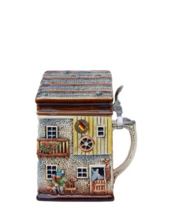 Alpine House 3D Beer Stein | 1 Liter -Luxury Cup Store Alpine House 3D Beer Stein K152 RS SM 39273.1490221324
