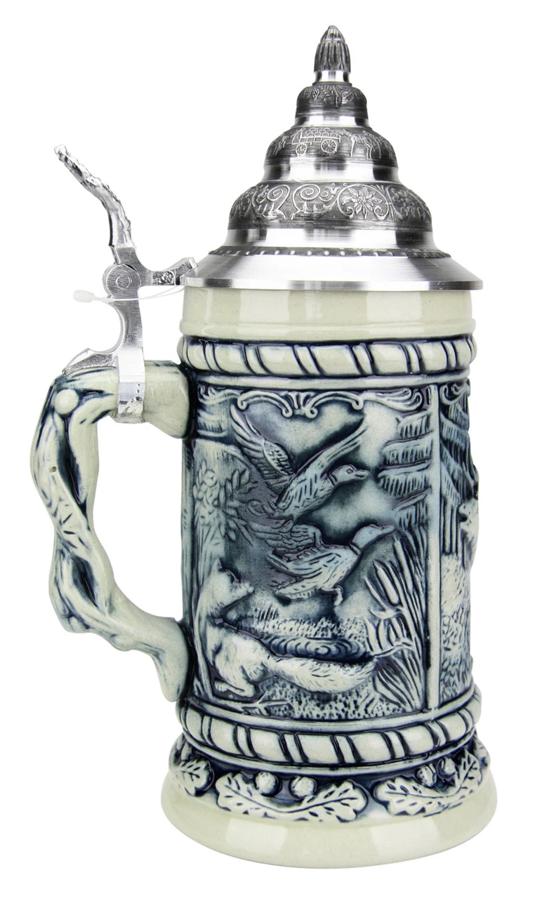Alpine Wildlife Antique Style Beer Stein 3 Alpine Wildlife Antique Style Beer Stein - Image 3
