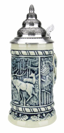 Alpine Wildlife Antique Style Beer Stein 9 Alpine Wildlife Antique Style Beer Stein -Luxury Cup Store Alpine Wildlife Antique Style Beer Stein K320 2SG RA SM 54532.1548786530