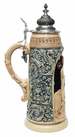 King Limitaet 2012 | Apollo Antique Style Beer Stein -Luxury Cup Store Apollo Limitat 2012 Beer Stein Cobalt K2042E LS SM 86637.1395849234