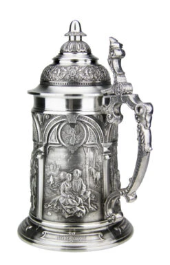 Artist Albrecht Duerer Pewter Beer Stein -Luxury Cup Store Artist Albrecht Duerer Pewter Beer Stein AS60105 Back SM 79636.1510302504