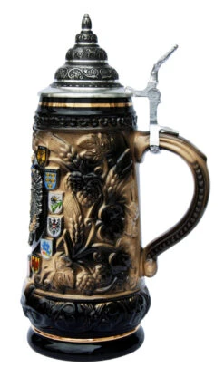 Austria Coat Of Arms Beer Stein -Luxury Cup Store Austria Coat of Arms Beer Stein K456SZA RS SM 71828.1401226052