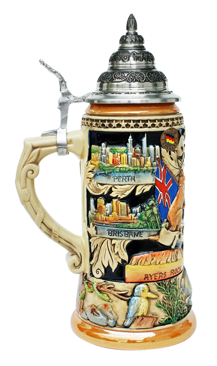 Australia Beer Stein 3 Australia Beer Stein - Image 3
