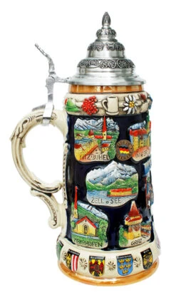 Austria Commemorative Beer Stein 5 Austria Commemorative Beer Stein -Luxury Cup Store Austrian Panorama Beer Stein K309A LS SM 43965.1401226131