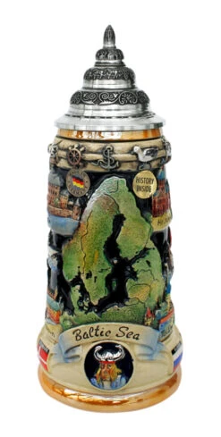 Baltic Sea Panorama Beer Stein