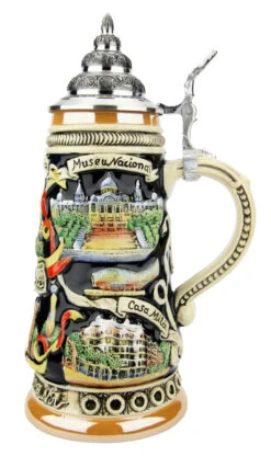 Barcelona Spain Beer Stein -Luxury Cup Store Barcelona Spain Beer Stein K307BA RS SM 26834.1574957518