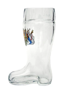 Bavaria Crest Glass Beer Boot 0.5 Liter 11 Bavaria Crest Glass Beer Boot 0.5 Liter -Luxury Cup Store Bavaria Crest Glass Beer Boot 0.5 Liter Side SM 76220.1510242216