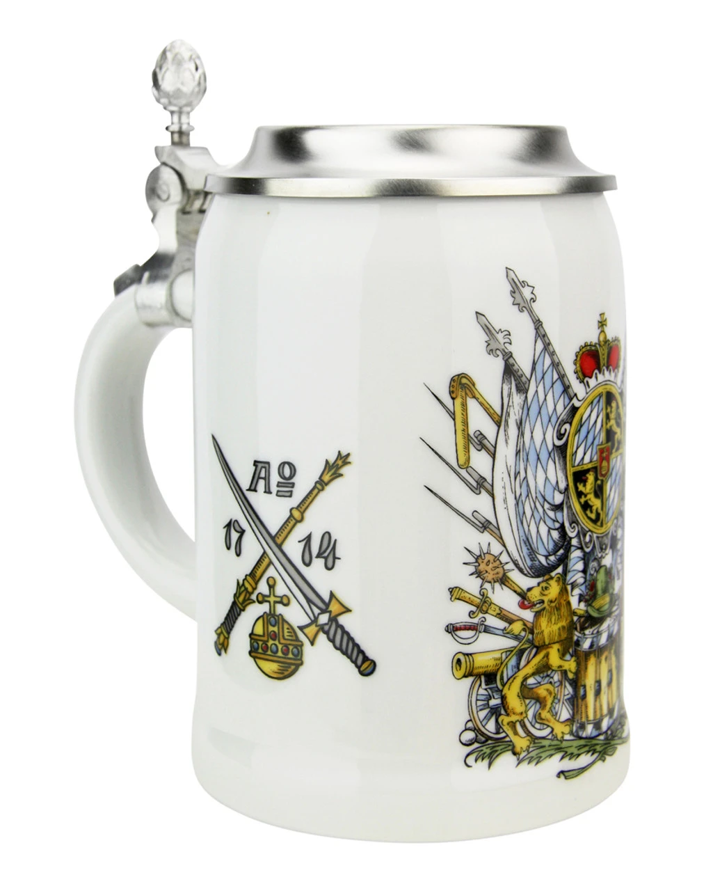Zimmermann Bavaria Crest Porcelain Beer Stein 6 Zimmermann Bavaria Crest Porcelain Beer Stein - Image 6
