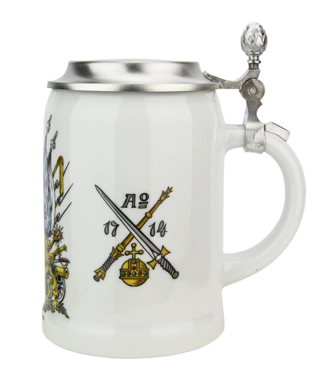 Zimmermann Bavaria Crest Porcelain Beer Stein 5 Zimmermann Bavaria Crest Porcelain Beer Stein - Image 5