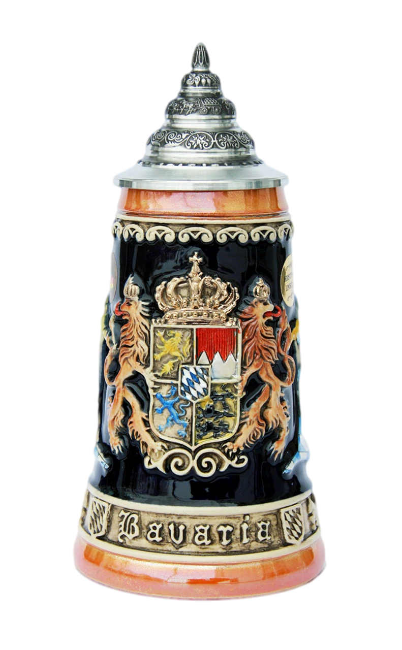Bavaria Lion Crest Beer Stein 2 Bavaria Lion Crest Beer Stein - Image 2
