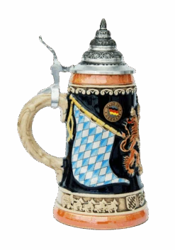 Bavaria Lion Crest Beer Stein 5 Bavaria Lion Crest Beer Stein -Luxury Cup Store Bavaria Lion Crest Beer Stein K200WB LS SM 19659.1395851639