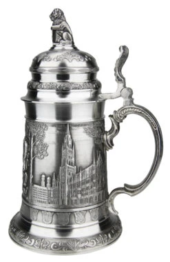 Bavaria Pewter Beer Stein -Luxury Cup Store Bavaria Pewter Beer Stein AS60192 RS SM 56410.1511053590