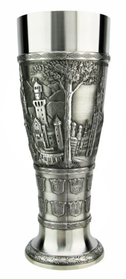 Bavaria Pewter Wheat Beer Tulip -Luxury Cup Store Bavaria Pewter Wheat Beer Tulip AS60205 Side 3 SM 83830.1605828233