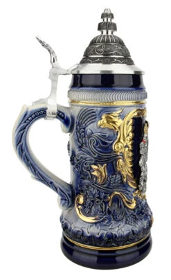 Bavaria Royal Lion Crest Beer Stein -Luxury Cup Store Bavaria Royal Lion Crest Beer Stein ZB14232169 LS SM 98539.1618258243