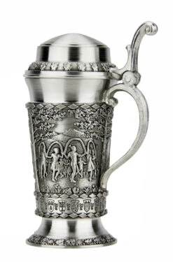 Bavaria Schnapps Pewter Mini Stein | 1 Oz -Luxury Cup Store Bavaria Schnapps Pewter Mini Stein AS60203 RS SM 26177.1650910679