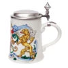 Zimmermann Bavaria Shield And Lion Porcelain Beer Stein
