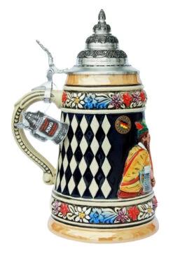 Bavarian Arm Wrestler Beer Stein -Luxury Cup Store Bavarian Arm Wrestler Beer Stein K365 LS SM 48798.1489161654