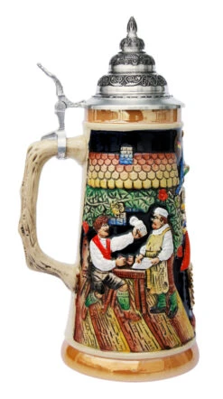 Bavarian Beer Garden Beer Stein -Luxury Cup Store Bavarian Beer Garden Beer Stein K714Z LS SM 83787.1401226571