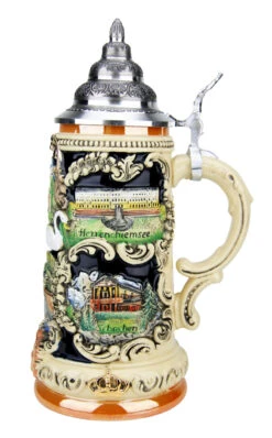 Bavarian Castles Beer Stein -Luxury Cup Store Bavarian Castles Beer Stein K309S RS SM 74557.1507149574
