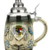 Bavarian Lederhosen 3D Beer Stein