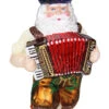 Bavarian Oktoberfest Oompah Band Santa Christmas Ornament