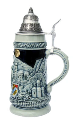 Bavarian Traditions Beer Stein Cobalt Blue 5 Bavarian Traditions Beer Stein Cobalt Blue -Luxury Cup Store Bavarian Traditions Beer Stein Cobalt Blue KT1720EZ RS SM 46776.1401298846