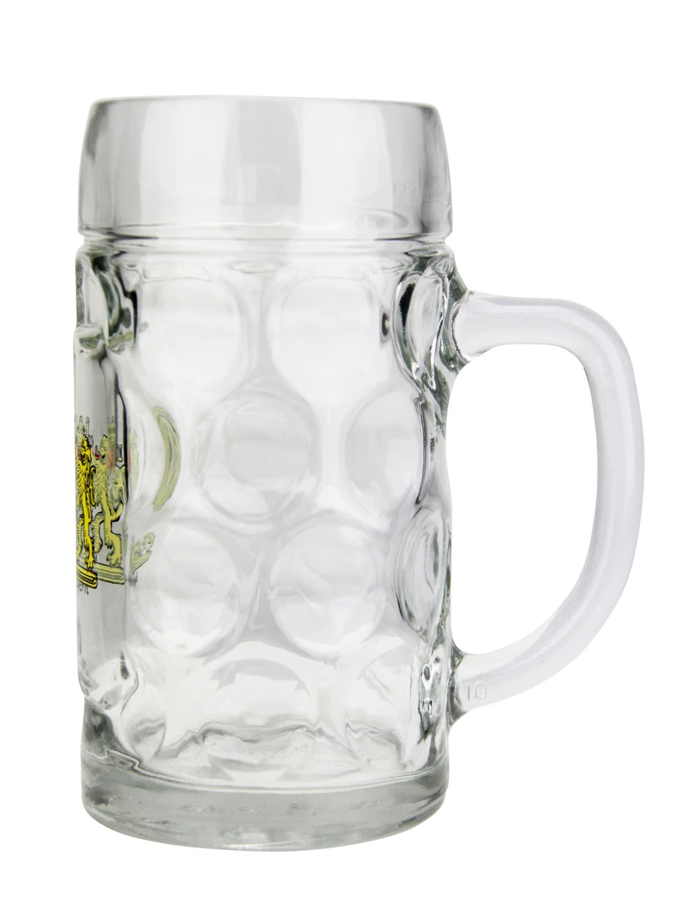 Bayern Crest Dimpled Oktoberfest Glass Beer Mug 0.5 Liter - Image 3