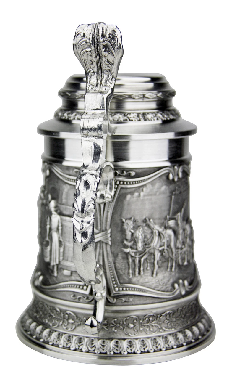Beer Brewers Pewter Beer Stein 6 Beer Brewers Pewter Beer Stein - Image 6