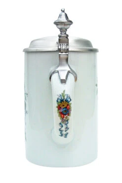 Zimmermann Beer Maiden Porcelain Beer Stein -Luxury Cup Store Beer Maiden Porcelain Beer Stein Z149 Back SM 84384.1425412140