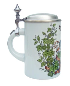 Zimmermann Beer Maiden Porcelain Beer Stein -Luxury Cup Store Beer Maiden Porcelain Beer Stein Z149 LS SM 19282.1425240525