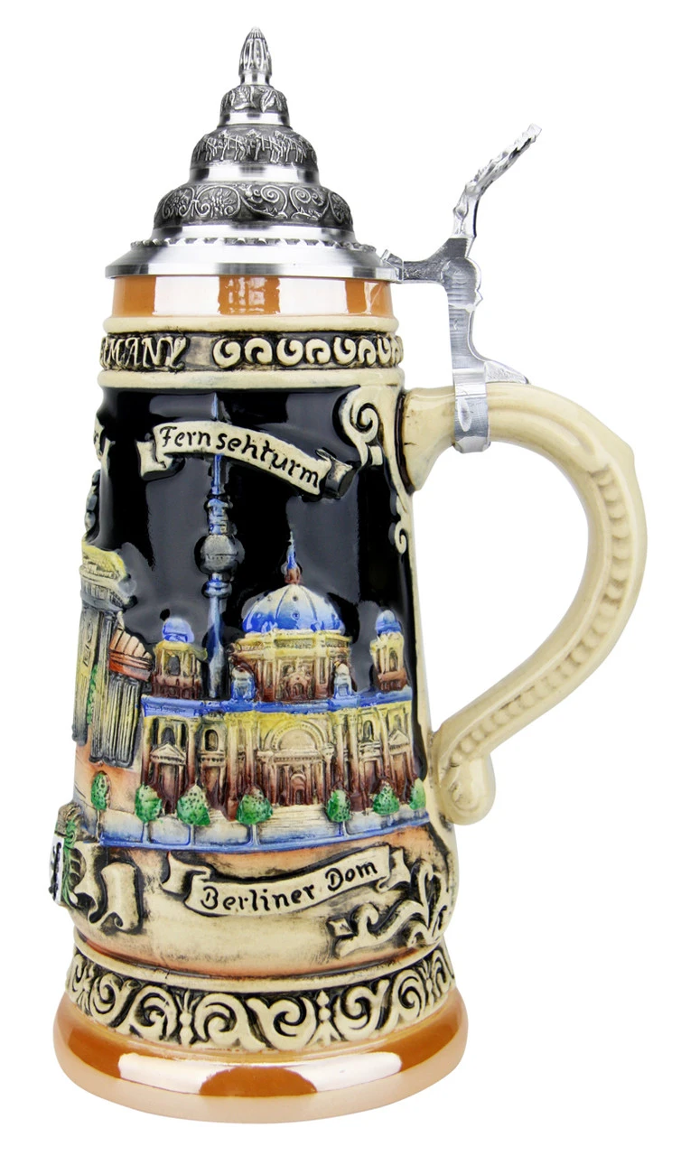 Berlin And Brandenburg Gate Beer Stein 3 Berlin And Brandenburg Gate Beer Stein - Image 3