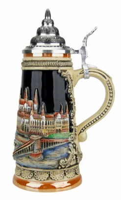 Budapest Beer Stein -Luxury Cup Store Budapest Beer Stein K305BV RS SM 16685.1491349671