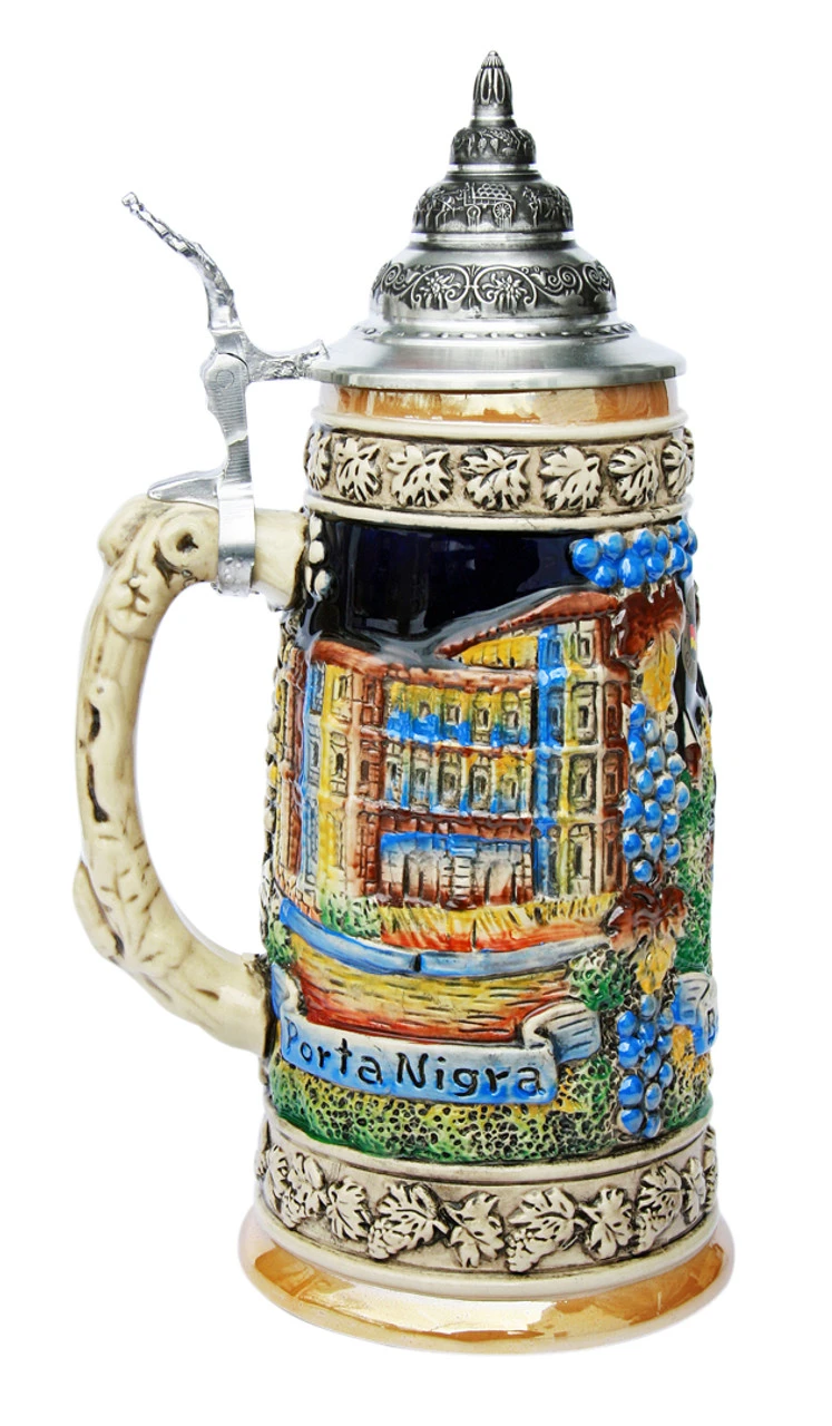 Moselle River Travel Destinations Beer Stein - Image 3