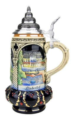 Castles Of King Ludwig Crown Beer Stein -Luxury Cup Store Castles of King Ludwig Regal Crown Stein K304 RS SM 93382.1548783275