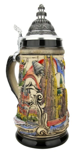 Cologne Koln Beer Stein Rustic -Luxury Cup Store Cologne Koln Beer Stein Rustic ZB1745906 LA SM 88556.1649972278