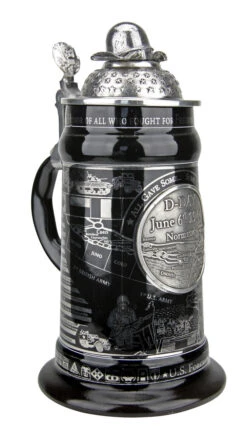 D Day Beer Stein -Luxury Cup Store D Day Beer Stein MC6192 LA SM 58406.1489787955