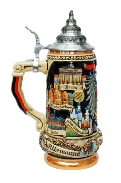 Deutschland Eagle Panorama Beer Stein -Luxury Cup Store Deutschland Eagle Panorama Beer Stein LS SM 35834.1598794103