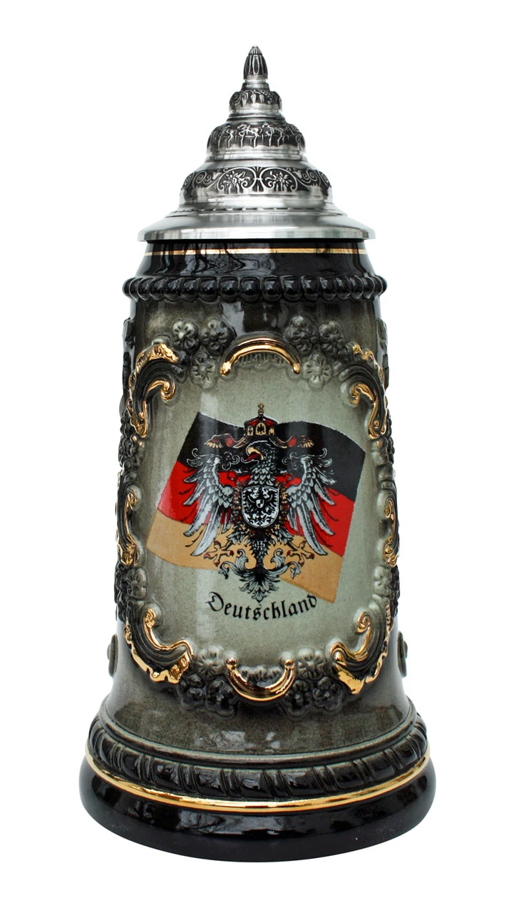 Deutschland Flag Beer Stein 1 Deutschland Flag Beer Stein