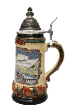 Deutschland Heidelberg Panorama Beer Stein -Luxury Cup Store Deutschland Heidelberg Panorama Beer Stein ZB1413906H RS SM 04473.1447878515