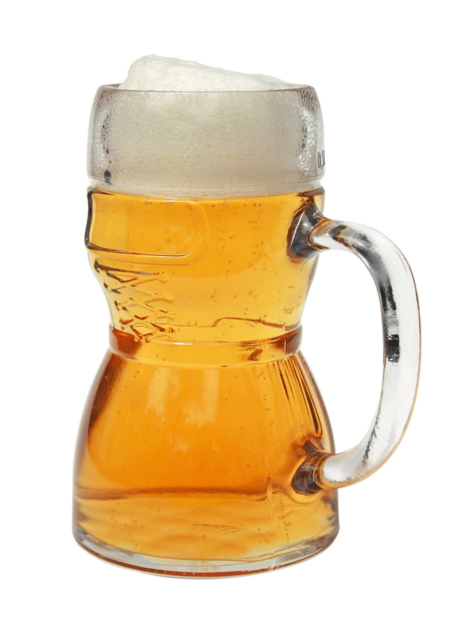 Dirndl Glass Beer Mug 0.5 Liter 6 Dirndl Glass Beer Mug 0.5 Liter - Image 6