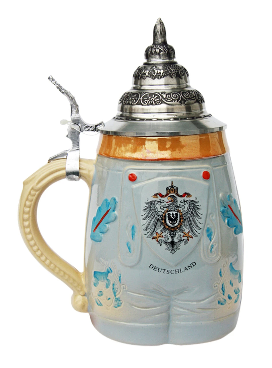 Dirndl And Lederhosen Beer Stein 1 Dirndl And Lederhosen Beer Stein