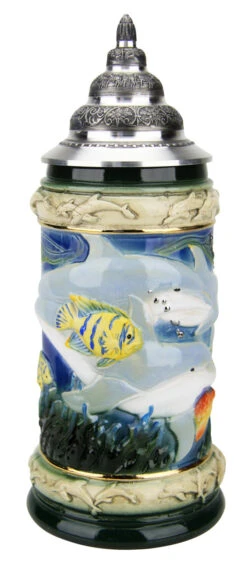 Dolphin Beer Stein -Luxury Cup Store Dolphin Beer Stein K961 FNT SM 13952.1490128973