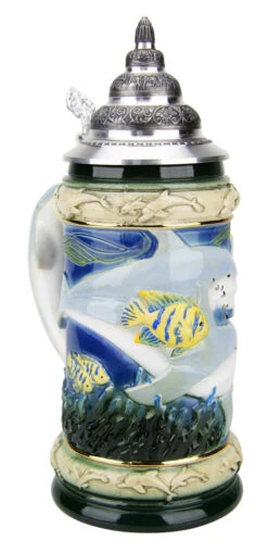 Dolphin Beer Stein -Luxury Cup Store Dolphin Beer Stein K961 LA SM 37912.1490128973