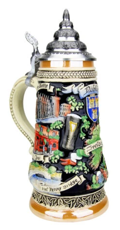 Dublin Ireland Beer Stein 9 Dublin Ireland Beer Stein -Luxury Cup Store Dublin Ireland German Beer Stein K303DUB LA SM 16749.1542152201