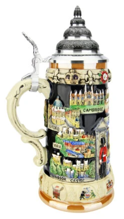 England Panorama Beer Stein 7 England Panorama Beer Stein -Luxury Cup Store England Panorama Beer Stein K309EN LS SM 01225.1586805339