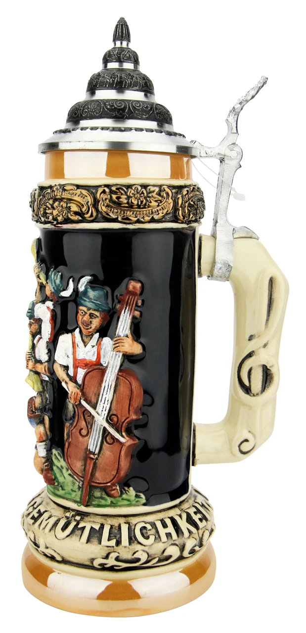 Fest Krug Oompah Band Beer Stein 4 Fest Krug Oompah Band Beer Stein - Image 4