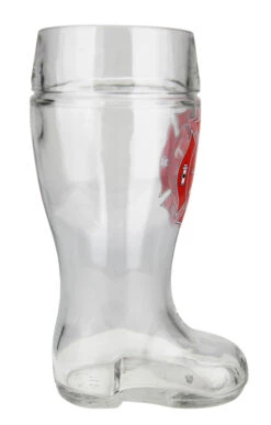 Firefighter Glass Beer Boot 1 Liter -Luxury Cup Store Firefighter Glass Beer Boot 1 Liter BK79FF LS SM 20335.1516919284