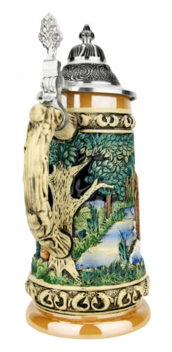 Fishing Beer Stein 9 Fishing Beer Stein -Luxury Cup Store Fishing Beer Stein KT1730BZ Back SM 06443.1685047890