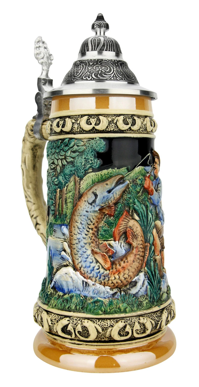 Fishing Beer Stein 2 Fishing Beer Stein - Image 2